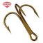 ProBeros 100pcs/pack Treble Hooks 2/4/6/8/10/12/14#